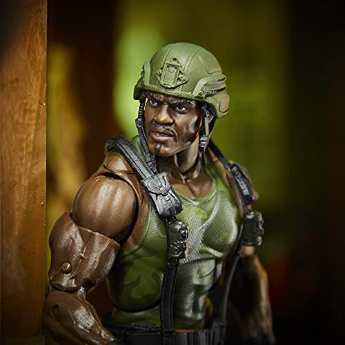 G.I. Joe Heavy Artilery Roadblock Action Figure