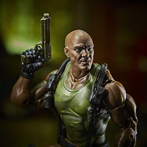 G.I. Joe Heavy Artilery Roadblock Action Figure
