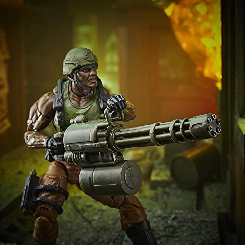 G.I. Joe Heavy Artilery Roadblock Action Figure