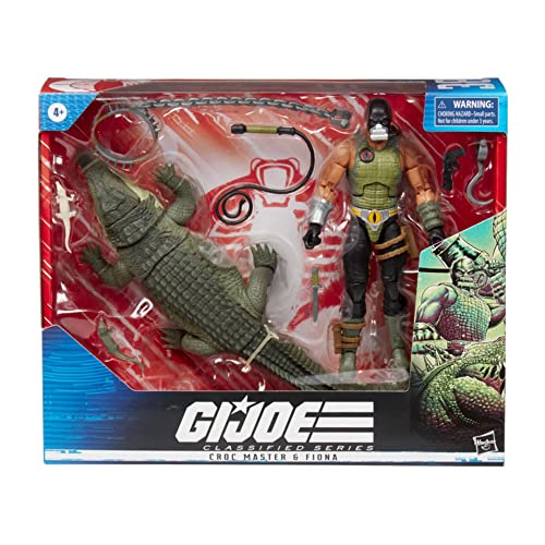 G.I. Joe Croc Master & Fiona Action Figures