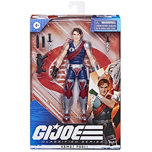 G.I. Joe Xamot Paoli Action Figure with Accessories
