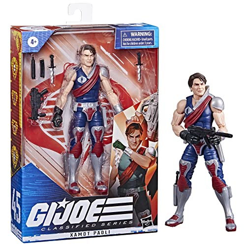 G.I. Joe Xamot Paoli Action Figure with Accessories
