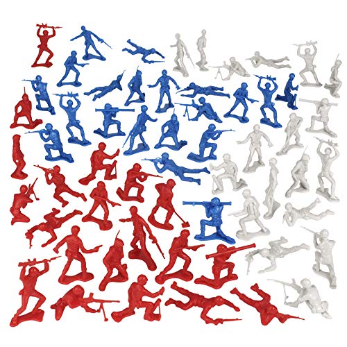 72 Red White & Blue Army Men