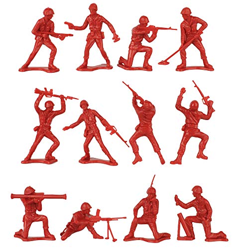 72 Red White & Blue Army Men