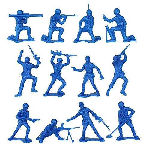 72 Red White & Blue Army Men