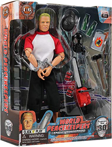 Enemy Commando Action Figure Set - 12 Pieces