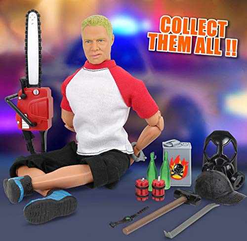 Enemy Commando Action Figure Set - 12 Pieces