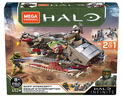 Halo Skiff Intercept Construction Set with Figure