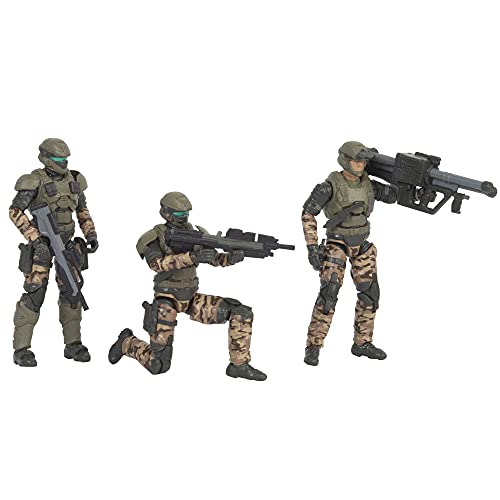 HALO 4” 3 Fig Assortment - UNSC Marines Build Up