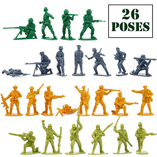 200-piece World War II Army Men Playset