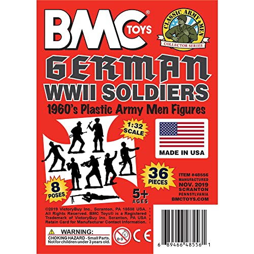 German WW2 Army Men - 36 Figures