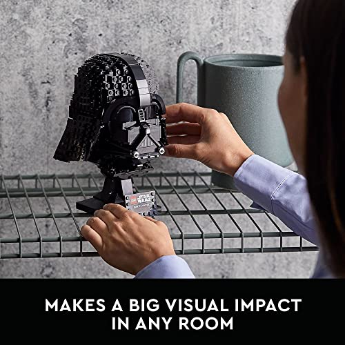 Star Wars Darth Vader Helmet LEGO Kit