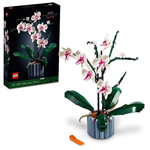 LEGO Orchid Building Toy for Botanical Collection