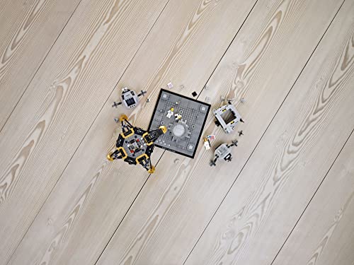 LEGO Creator Expert NASA Apollo 11 Lunar Lander 10266 Model Building Kit with Astronaut Minifigures, Collectible Home Décor, Idea