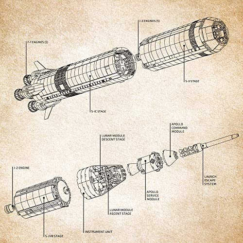 LEGO NASA Apollo Saturn V Rocket Set