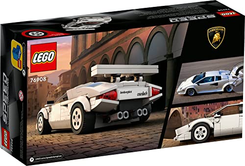 Lamborghini Countach LEGO Race Car Set