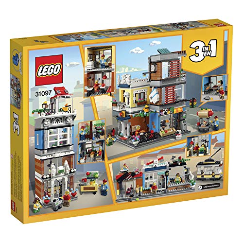 LEGO Townhouse Pet Shop & Café Building Set