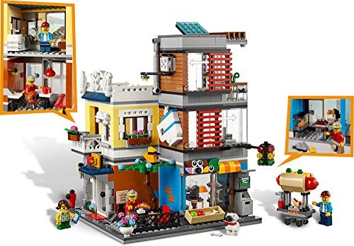 LEGO Townhouse Pet Shop & Café Building Set