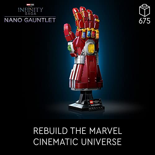 Iron Man Nano Gauntlet Building Set (680 Pieces)
