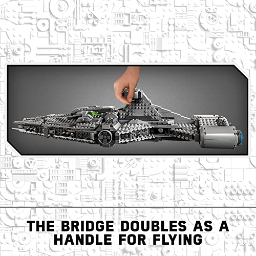 The Mandalorian Cruiser LEGO Set: 1336 Pieces