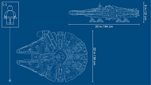 Star Wars Millennium Falcon LEGO Set - Expert Building Kit