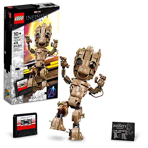 Marvel LEGO Groot Action Figure Building Set