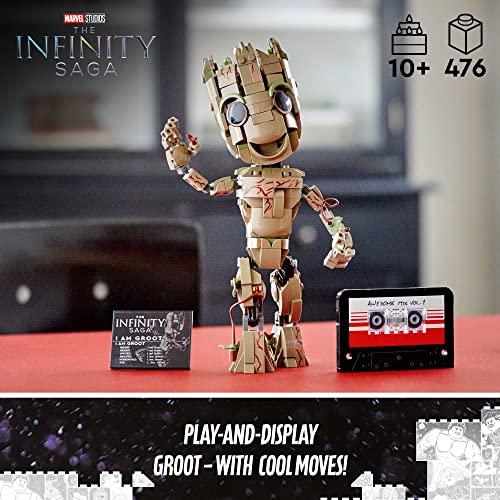 Marvel LEGO Groot Action Figure Building Set
