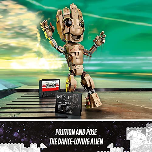 Marvel LEGO Groot Action Figure Building Set