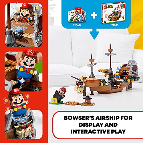 LEGO Bowser's Airship Expansion Set for Kids