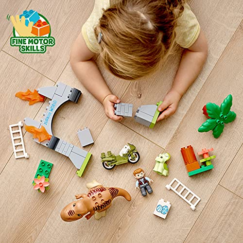 LEGO DUPLO Dinosaur Breakout Building Toy