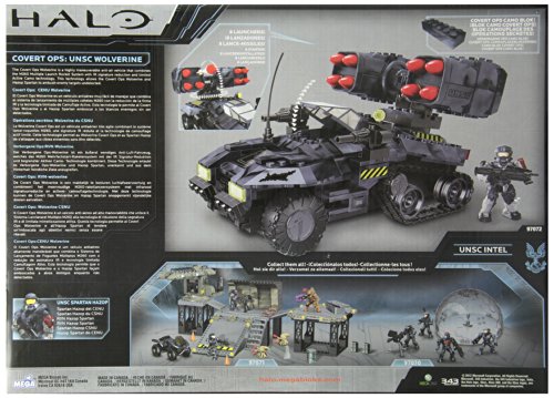 Mega Bloks Halo Covert Ops UNSC Wolverine