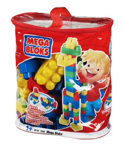 Megabloks 80pc Lrg Mega Bloks Bag