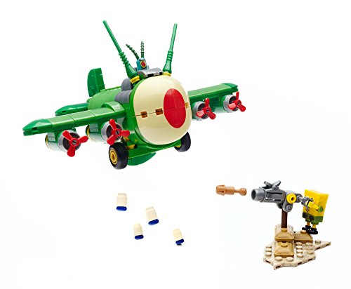 Mega Bloks SpongeBob SquarePants Tartar Bomber Building Set