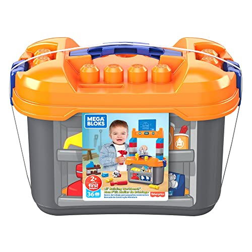 Lil' Workbench Building Set by Mega Bloks