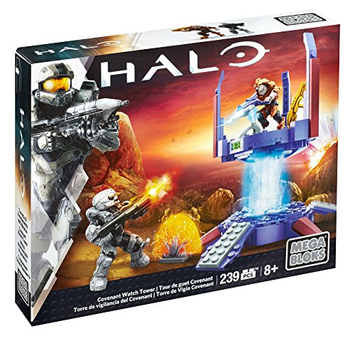 Mega Bloks Halo Covenant Watch Tower Building Set