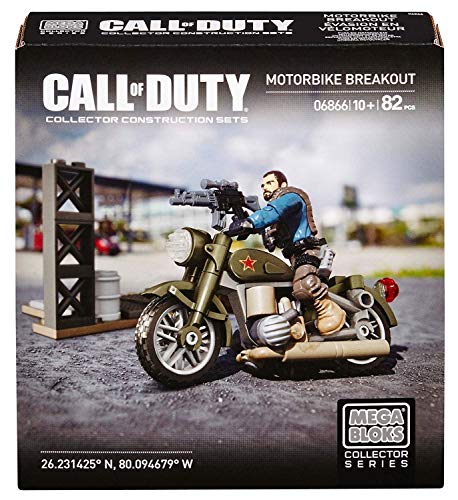Mega Bloks Call Of Duty Motorbike Breakout