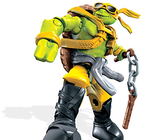 TMNT Mikey Turbo Board Playset - Mega Bloks