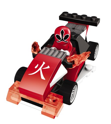 Mega Bloks Power Rangers Red Pocket Racer