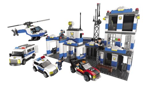 Mega Bloks Squad Police Station w/ Jail