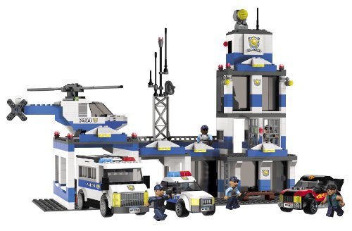 Mega Bloks Squad Police Station w/ Jail