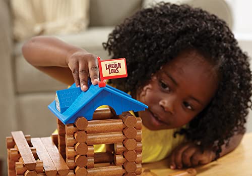 Lincoln Logs Horseshoe Hill Station - 83 Pieces