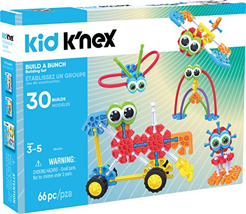 KID K'NEX Build-A-Bunch Set - 66 Pieces