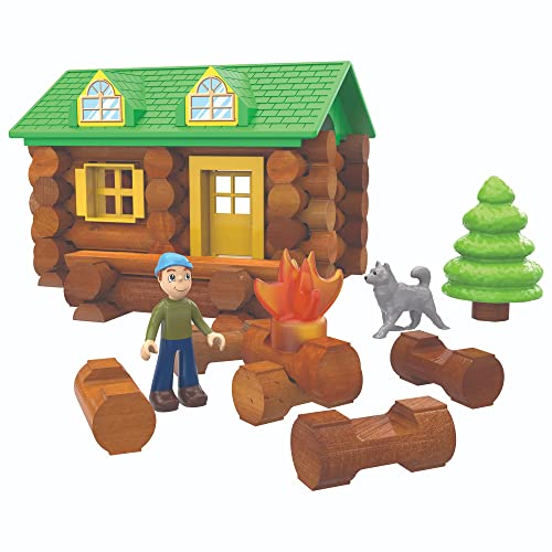 Wooden Trail Building Set - 59 Pieces