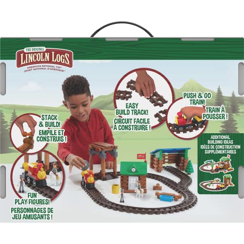Sawmill Express Train Building Set - 101 Pieces