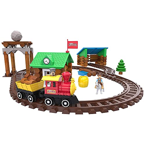 Sawmill Express Train Building Set - 101 Pieces