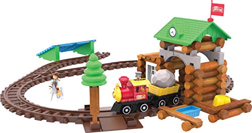 Sawmill Express Train Building Set - 101 Pieces