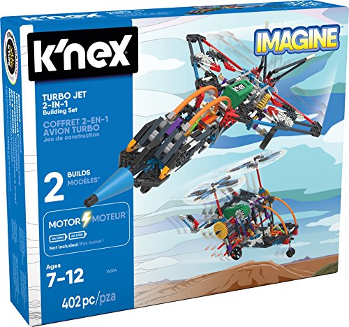 K’NEX Turbo Jet Building Set – 402 Pieces