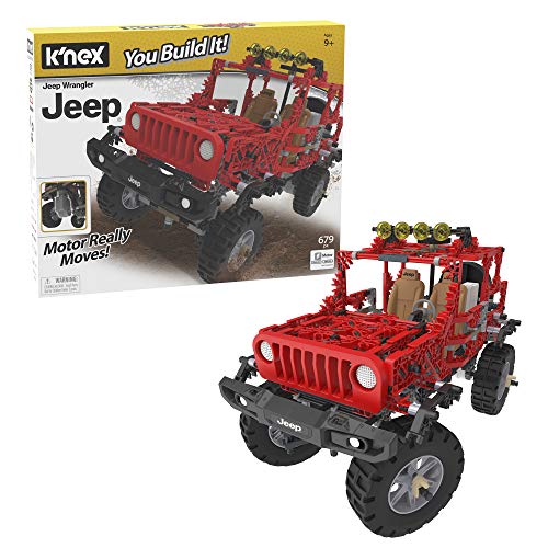 Jeep Building Set - 682 Parts - Motorized - STEM Toy