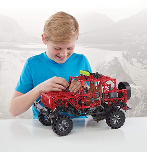 Jeep Building Set - 682 Parts - Motorized - STEM Toy