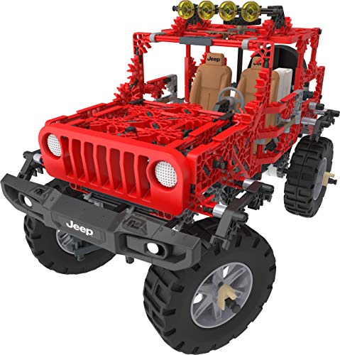 Jeep Building Set - 682 Parts - Motorized - STEM Toy